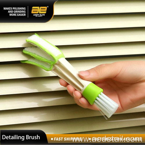 Double Ended Green Air Conditioner Vent Clean Brush